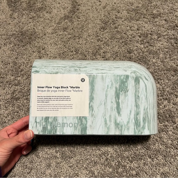 lululemon athletica Other - 🛑 SOLD Lululemon inner flow yoga block *marble